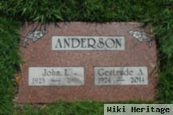 Gertrude A Anderson