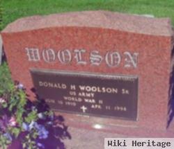 Donald H Woolson, Sr