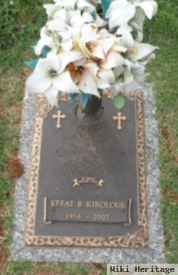 Effat B Kirolous