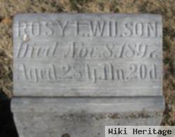 Rosy L. Wilson