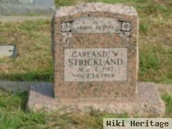 Garland W Strickland