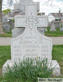 Jennie Jackominich Kirincich