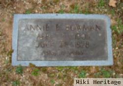 Annie E Johnson Bowman