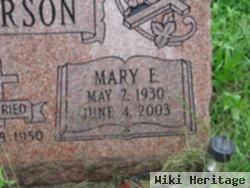 Mary E Patterson