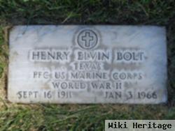 Henry Elvin Bolt