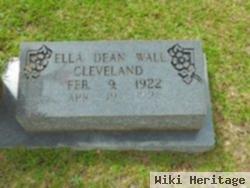 Ella Dean Wall Cleveland