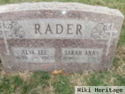 Sarah Anna Rader