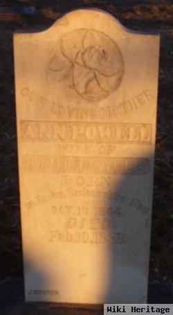 Ann Morris Powell