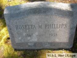 Rosetta M Phillips