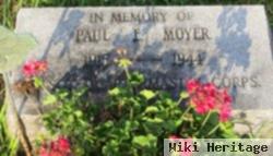 Sgt Paul Frederick Moyer