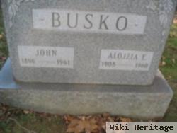 Alojzia E. Hercsuth Busko