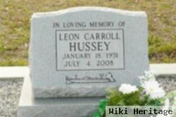 Leon Carroll Hussey