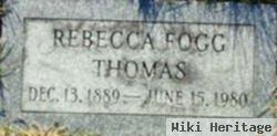 Rebecca Fogg Thomas