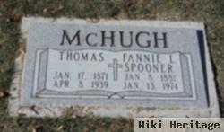 Fannie L Spooner Mchugh