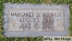 Margaret Burrows Boswell