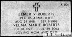 Elmer V Roberts