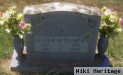 Lester Harold "peck" Duncan