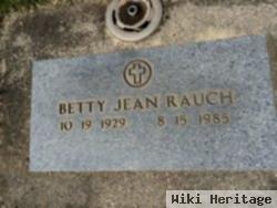 Betty Jean Rauch