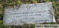 Msgt. Joseph Edward Langer