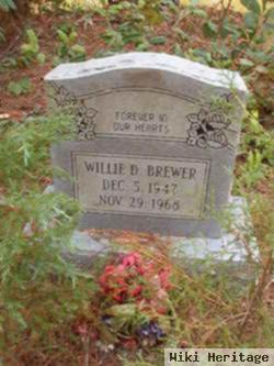 Willie D Brewer