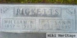 William W Ricketts