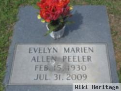 Evelyn Marien Allen Peeler