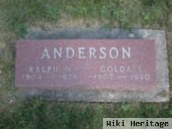 Golda L "goldie" Anderson