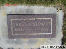 Violet M Stewart