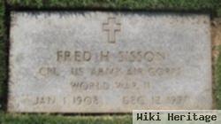 Fred H Sisson