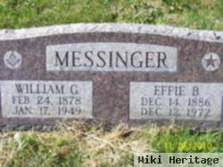 William G Messinger