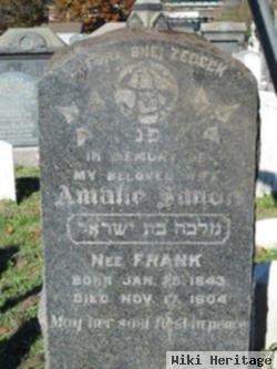 Amalia Frank Simon