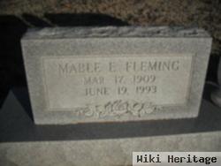Mabel E. Fleming