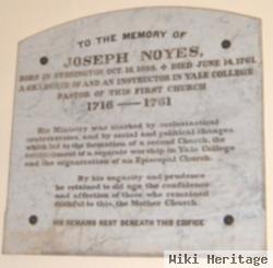 Rev Joseph Noyes