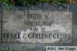 Ruth W Greive