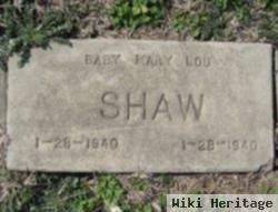 Mary Lou Shaw