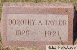 Dorothy A Taylor