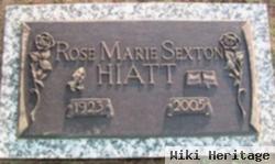 Rose Marie Sexton Hiatt