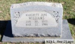 Margrett Jane Hunt Williams