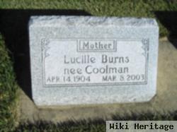 Lucille Coolman Burns