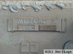 Milford B Cook, Sr