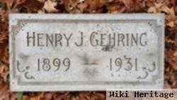 Henry J Gehring