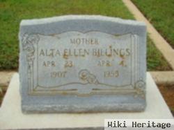 Alta Ellen Baker Billings