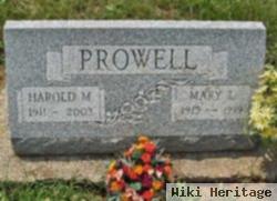 Harold M. Prowell