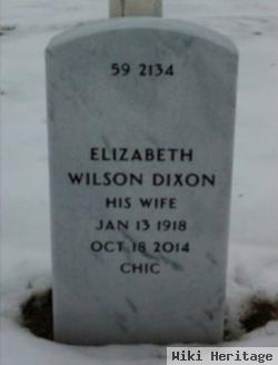 Ida Elizabeth "chic" Wilson Posey Wood