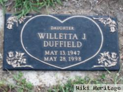 Willetta J. Duffield