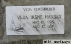 Veda Irene Hansen