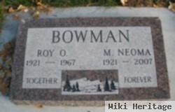 Leroy Olan "roy" Bowman