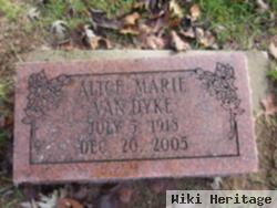 Alice Marie Van Dyke