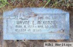 Wayne E Mckenzie