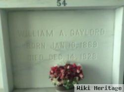 William Arnold Gaylord